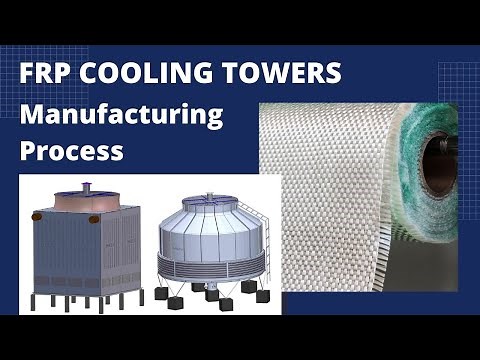 FRP Cooling Tower Manufacturing Process| Fiberglass Reinforced Plastic Cooling Tower
