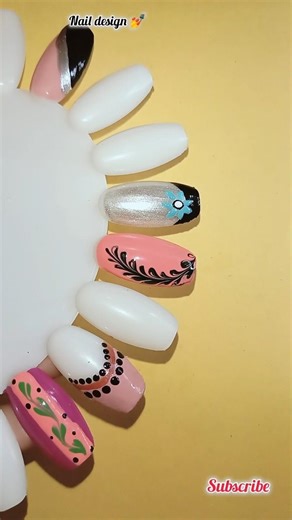 New and easy nail art designs 💅#shorts #shortvideo #trending #viral #viralvideo #youtubeshorts#short