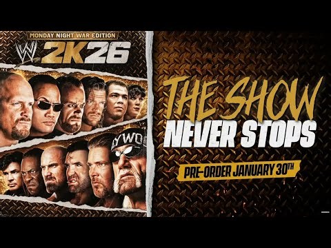 WWE2K26 DROPS ANOTHER INSANE COVER (MONDAY NIGHT WAR EDITION ANNOUNCED)