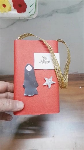 Eidi gift bag idea🌙⭐️🕋# easy special# shorts#diy# viral# craft