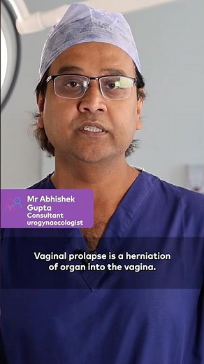 What is vaginal prolapse?