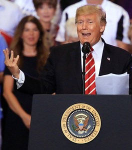 540K views | President Trump can often sound like two different people: One who speaks from a script and one who speaks off the cuff. | Video From The New York Times | Facebook