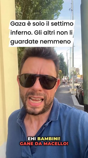 313K views · 13K reactions | Gaza è solo il settimo inferno gli altri non li guardate nemmeno | Alessandro Colli | Facebook