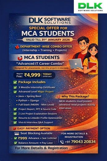 3-6 month internship | Python| Java | Wordpress | Data science | Offer Vaild 31st January 2026