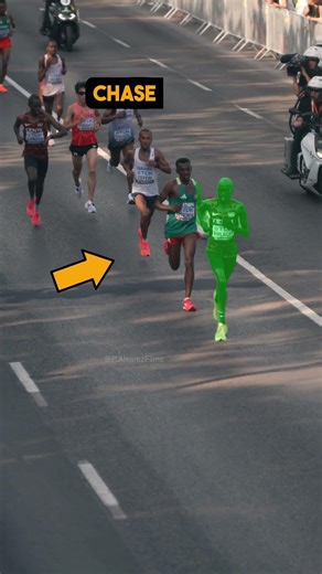 Leader and Chase group | World Championship Marathon