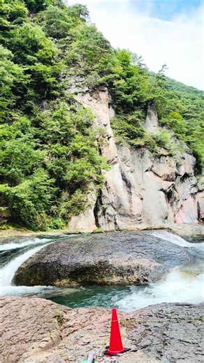#鱒飛びの滝#吹割渓谷#滝#滝の音#川の音 #納涼#群馬県#吹割の滝