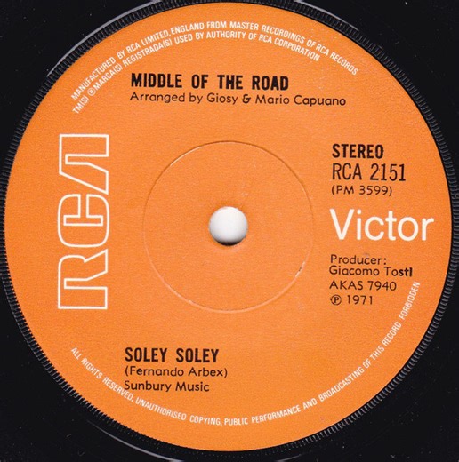 Middle Of The Road - Soley Soley