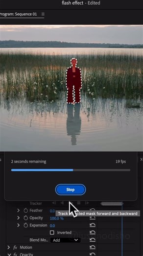 Justin Odisho on Instagram: "How to create object flash in transition effects in Adobe Premiere Pro (beta)"