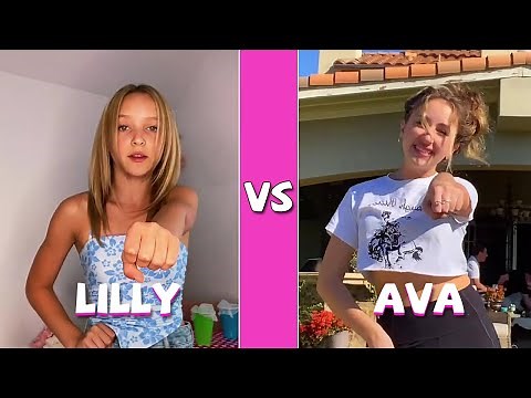 Lilly Ketchman Vs Ava Kolker TikTok Dance Compilation