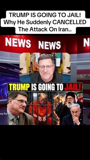 TRUMP IS GOING TO JAIL! Why He Suddenly CANCELLED The Attack On Iran..#usa #breakingnews #Iran #Trump #ScottRitterUpdates