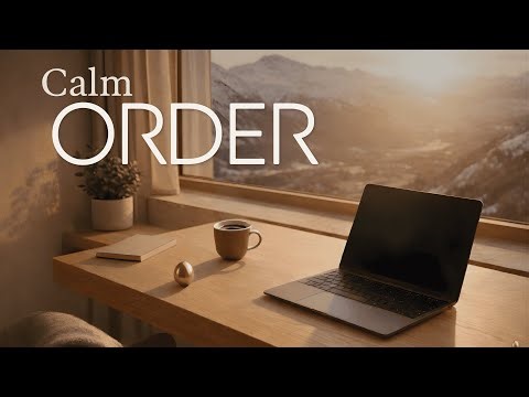 Calm Order • Deep Focus Music for Quiet Work