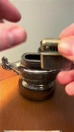 MCM Aladdin lamp lighter made in occupied Japan between 1945-1951 #antique #aladdin #japan