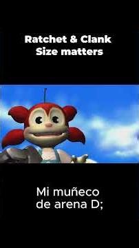 DESTRUIDO! 🥲🥲🥲 Ratchet & Clank: Size matters - Mi muñeco de arena D;