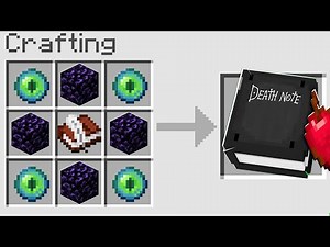 DeathNote a Minecraftban!