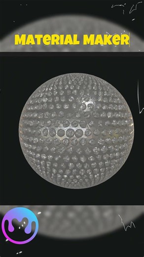 Bubblewrap #materialmaker #proceduralart #shorts