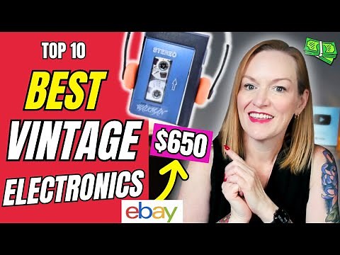 Top 10 Vintage Electronics that Sell on Ebay for Hundreds in Profit
