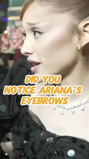Did you notice that Ariana's eyebrows are much more arched than before?#usa #fyp #ariana #arianagree | Celebrities Gossip007