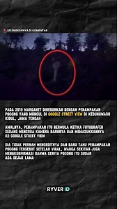 2.2M views · 26K reactions | Penampakan Pocong Di Google Street View #fact #reels #reelsvideo #jangkauan #jangkauanluas #jangkauansemuaorang #viral #fyp #beranda #creepy | Ryver Id | Facebook