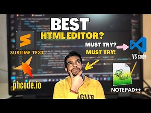 Best HTML/CSS Code Editor? VS Code vs Others (2025 Review)"