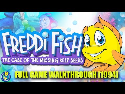 Freddi Fish and the Case of the Missing Kelp Seeds (1994) - Full Game Walkthrough (Windows 10,Steam)