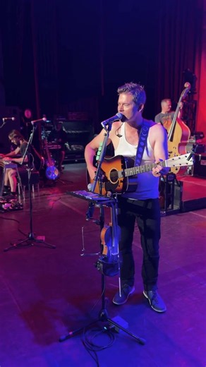 Before the lights, before the crowd — “Last American Waltz” from soundcheck.