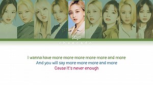 200821 TWICE - MORE & MORE (English Version) 彩虹歌词