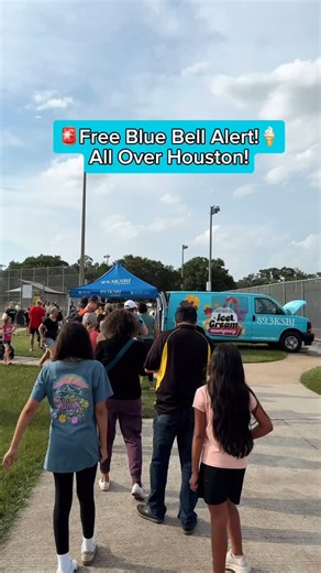 415 reactions · 95 shares | It’s time to declare an Ice Cream Emergency!  This June and July we will be handing out FREE @bluebellicecream to you all over Houston! For the locations and times text SUMMER to 893893. | KSBJ | Facebook