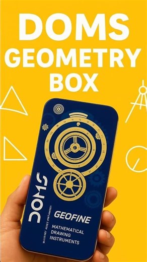 “DOMS Geometry Box Unboxing ✨📐” #shortvideo #stationery #domscolors #geometrybox