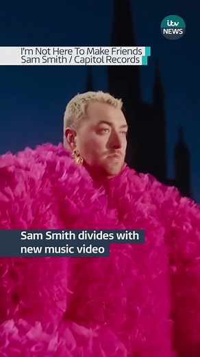 Sam Smith divides internet with new music video #itvnews #samsmith #gloria