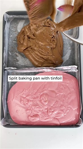 Split Baking Pan Cake Hack for Layered Holiday Cakes