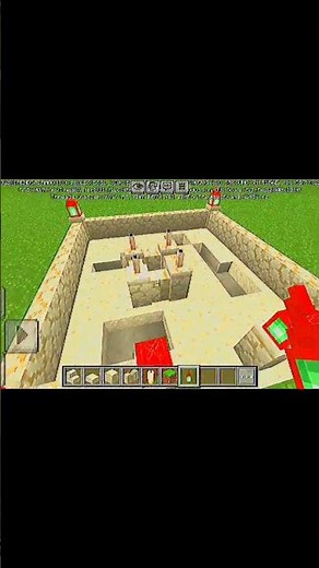MINECRAFT sand castle #minecraft #gaming