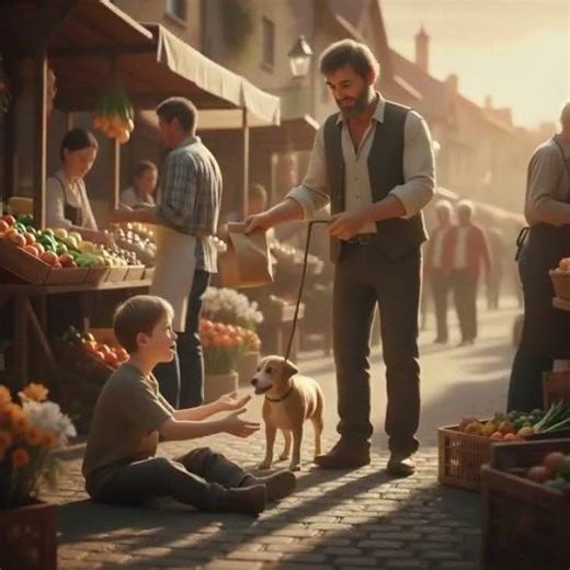 Kind Boy Helps Stray Dog and Gets a Heartwarming Reward