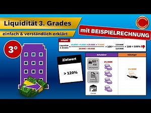 Liquidität 3. Grades - 👨🏼‍🎓 EINFACH ERKLÄRT 👩🏼‍🎓
