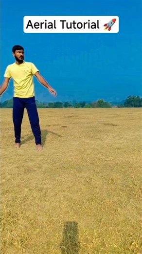 How I learn a Aerial ! save and try ✅💯#shorts #tutorial #aerial #flip #parkour