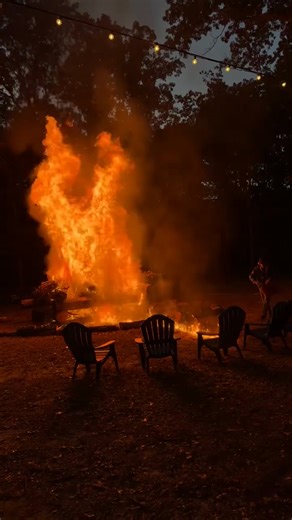 Freys birthday bonfire. | Rod Gibson