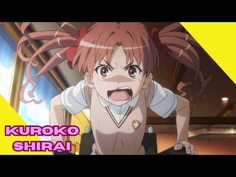 Kuroko Shirai: evolution and relationship with Misaka Mikoto