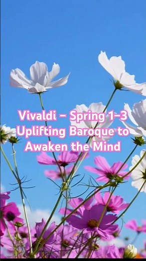 #1 🌸 Vivaldi – Spring 1–3 | Uplifting Baroque to Awaken the Mind