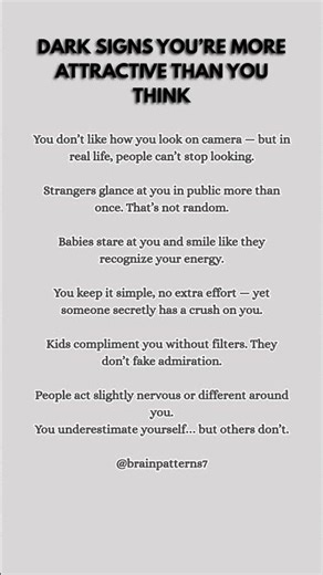 Dark Psychology Signs You’re More Attractive Than You Think