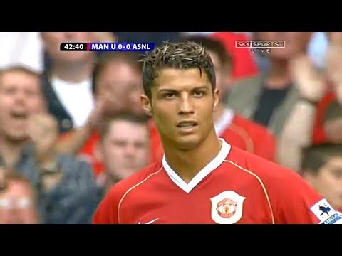 Cristiano Ronaldo Vs Arsenal Home 06-07 (English Commentary) By CrixRonnie