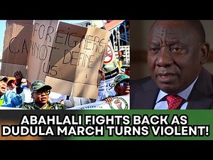 Durban Erupts: Abahlali Fights Back as Dudula March Turns Violent!