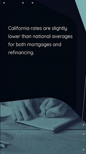 Current California Mortgage And Refinance Rates