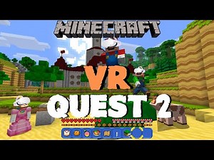 Minecraft VR Multiplayer and Wireless Oculus Quest and Quest 2