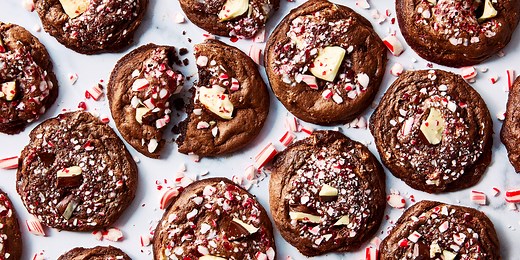 Cake Mix Peppermint Bark Cookies Are A Crisp Winter Day In Cookie Form