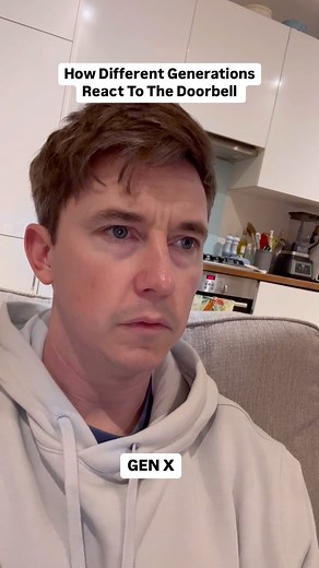 Jake Lambert Comedy on Instagram: "how different generations react to the doorbell #generations #millennials #comedyreels #funnyreels"