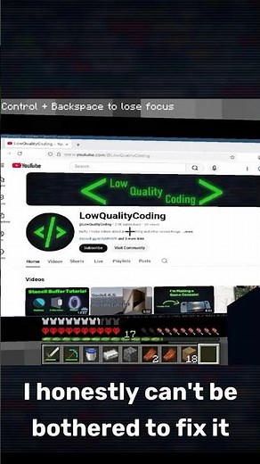 POV: You install Arch Linux Inside Minecraft