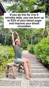 475K views · 3K reactions | Doing this simple movement for just 3 to 5 minutes daily can significantly help your muscles use blood sugar more efficiently and boost blood circulation. Even short bouts of movement activate glucose uptake in your muscles and improve blood flow throughout the body. Small daily habits really do add up. 喝 #dailyexercise #fitness #physicaltherapy #fblifestyle | Physical Therapy Session | Facebook