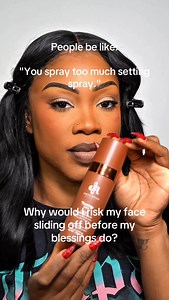 3K views · 78 reactions | Sealed in prayer & powder. If it ain’t waterproof, it ain’t worth it #MakeupHumor #SettingSprayAddict #SoftBeat @danessa_myricks @danessamyricksbeauty | Jerieka Ewing | Facebook