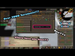 How to Kill Saradomin with Tumekens Shadow, a basic guide (also where ive been)