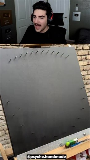 Riley Haghian on Instagram: "How to Make String Art 🤯"