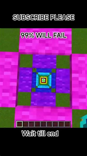 Most Satisfying Minecraft Dropper Loop ✨ #minecraftshorts #trend